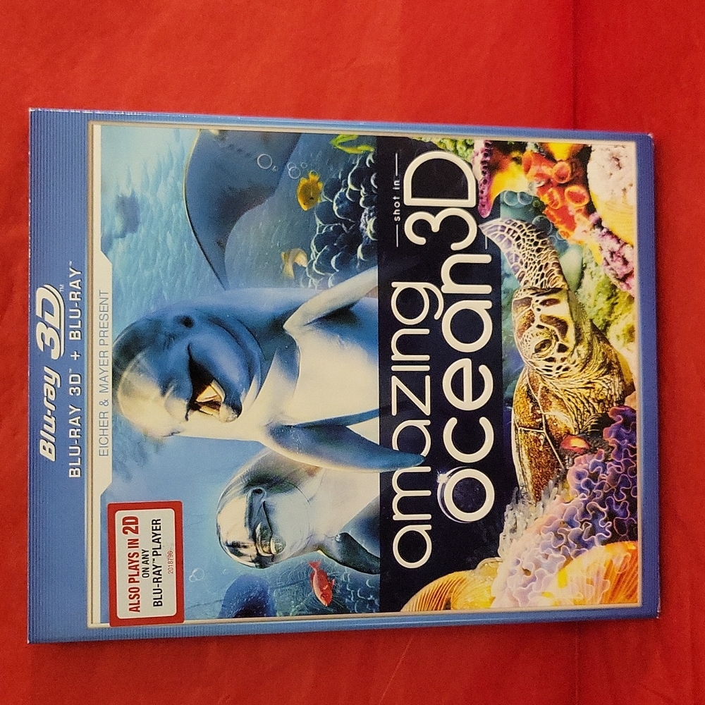 😎 NWT Amazing Ocean 3D Blu-ray movie